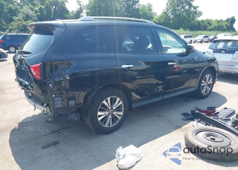 2018 Nissan Pathfinder Sl из США, поврежденный, VIN 5N1DR2MN1JC618075